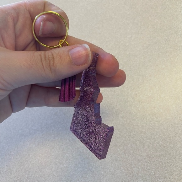 Handmade U.S. State Keychain - Idaho - Picture 3 of 6